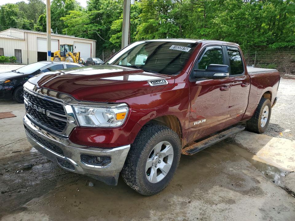 51833976 :رقم المزاد ، 1C6SRFBT2NN109912 vin ، 2022 Ram 1500 مزاد بيع