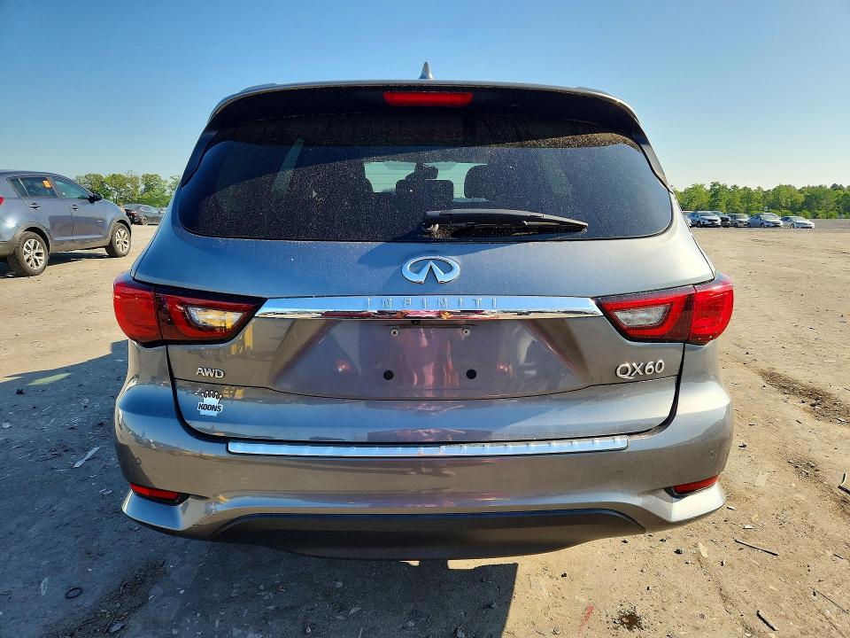 51285896 :رقم المزاد ، 5N1DL0MM9LC513381 vin ، 2020 Infiniti Qx60 مزاد بيع