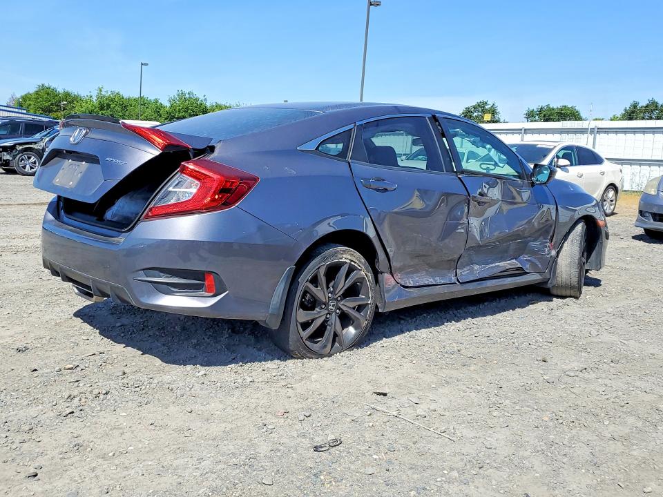 49086376 :رقم المزاد ، 19XFC2F83KE211066 vin ، 2019 Honda Civic مزاد بيع