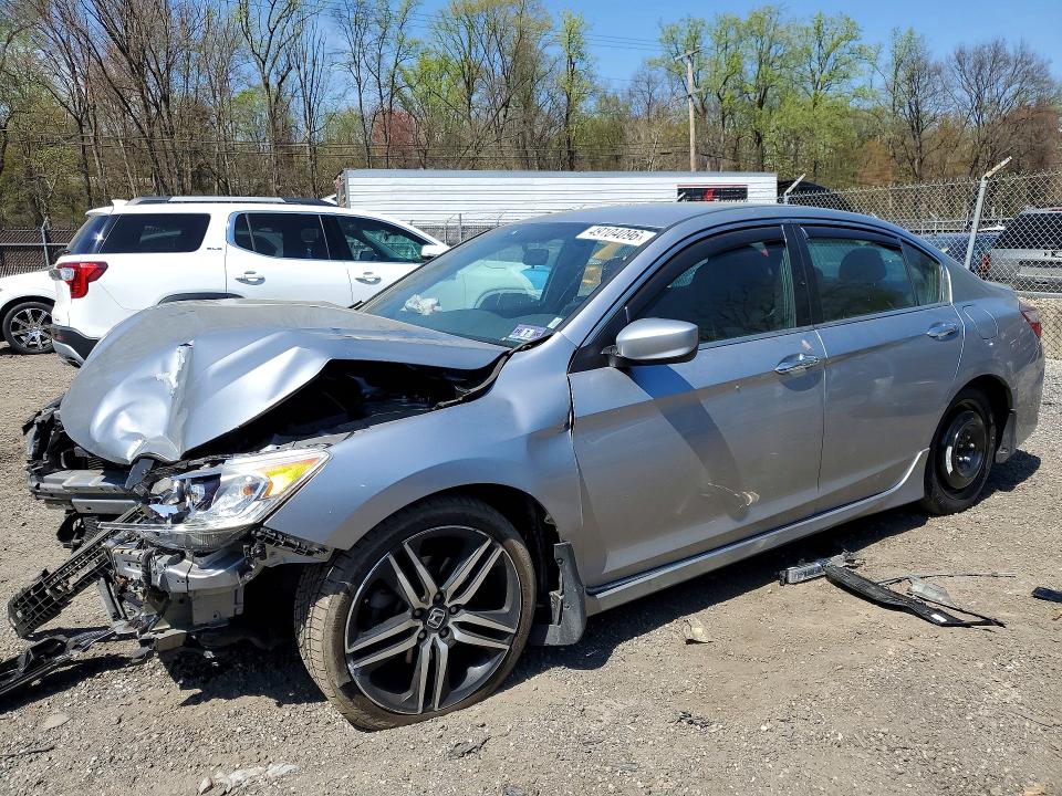 49104096 :رقم المزاد ، 1HGCR2F5XHA254453 vin ، 2017 Honda Accord مزاد بيع