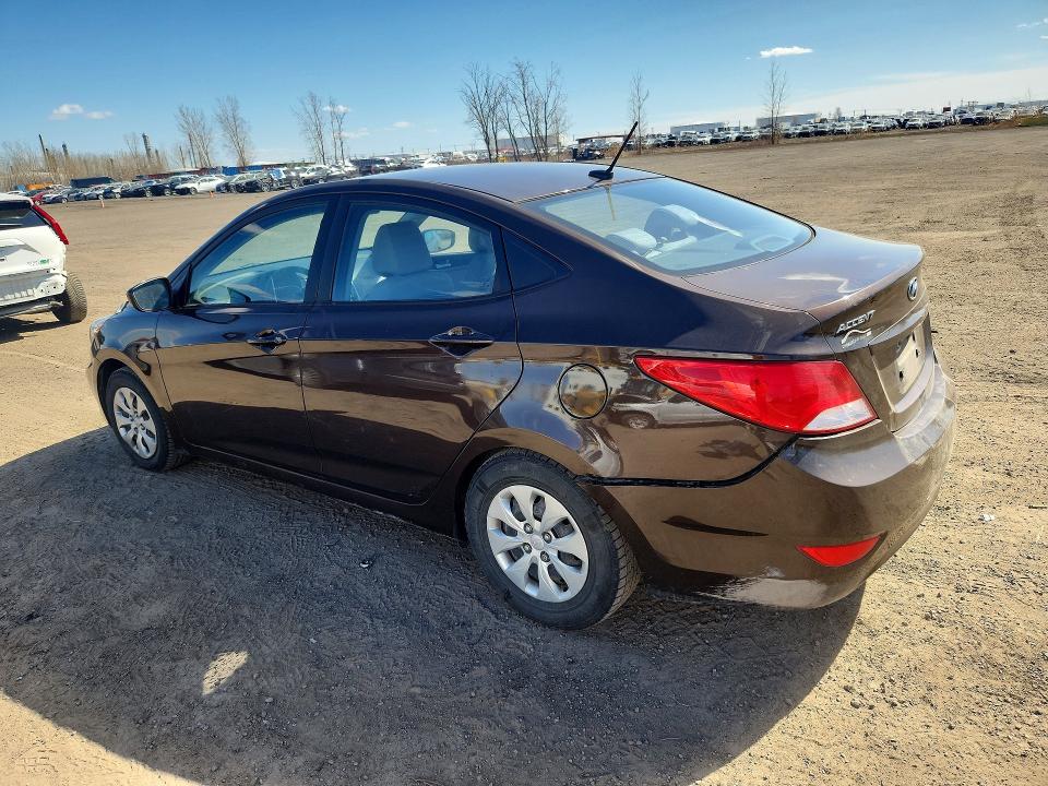 2016 Hyundai Accent მანქანა იყიდება აუქციონზე, vin: KMHCT4AE3GU121920, აუქციონის ნომერი: 51106976