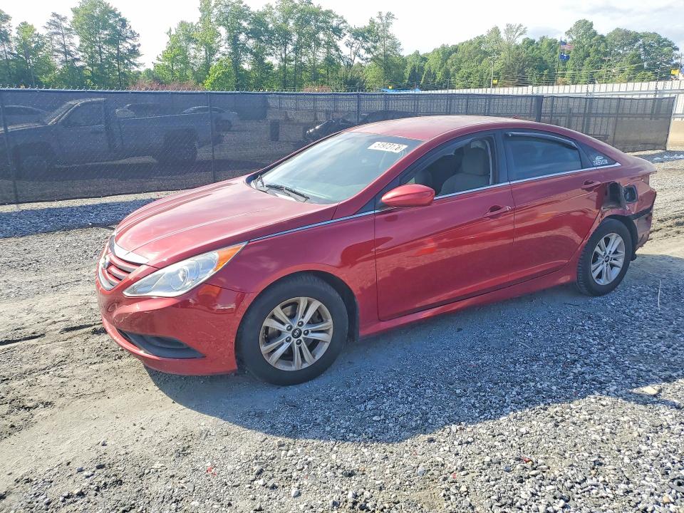 2014 Hyundai Sonata მანქანა იყიდება აუქციონზე, vin: 5NPEB4AC2EH875204, აუქციონის ნომერი: 51973176