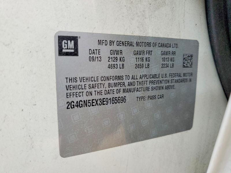 2014 Buick Regal მანქანა იყიდება აუქციონზე, vin: 2G4GN5EX3E9165696, აუქციონის ნომერი: 48683166