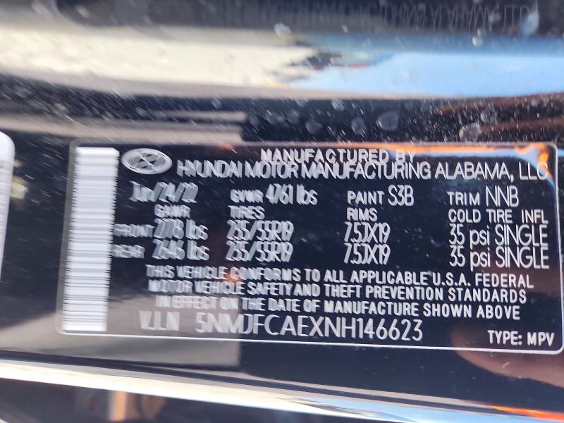 Продаж на аукціоні авто 2022 Hyundai Tucson, vin: 5NMJFCAEXNH146623, номер лоту: 50130756