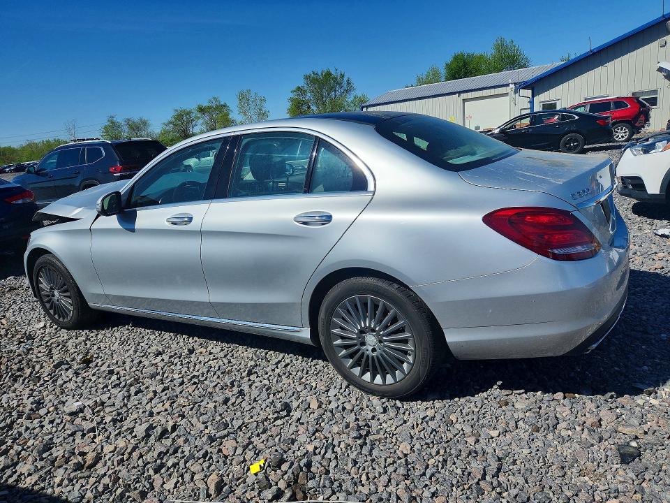 50450566 :رقم المزاد ، 55SWF4KB2FU032066 vin ، 2015 Mercedes-benz C مزاد بيع