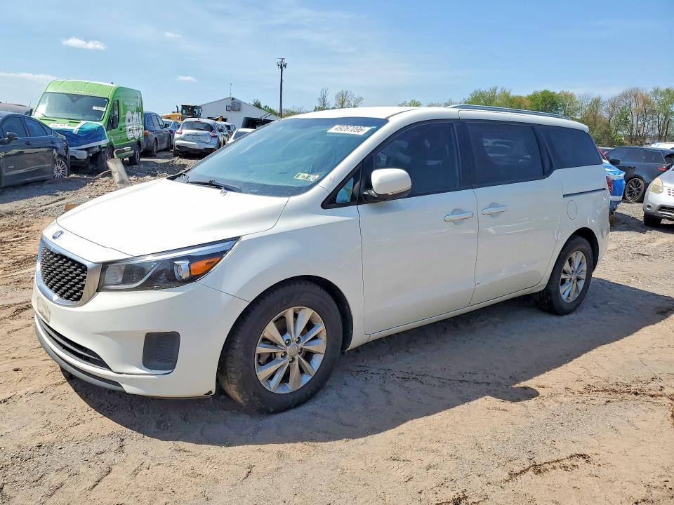 2015 Kia Sedona მანქანა იყიდება აუქციონზე, vin: KNDMB5C12F6037263, აუქციონის ნომერი: 49267096