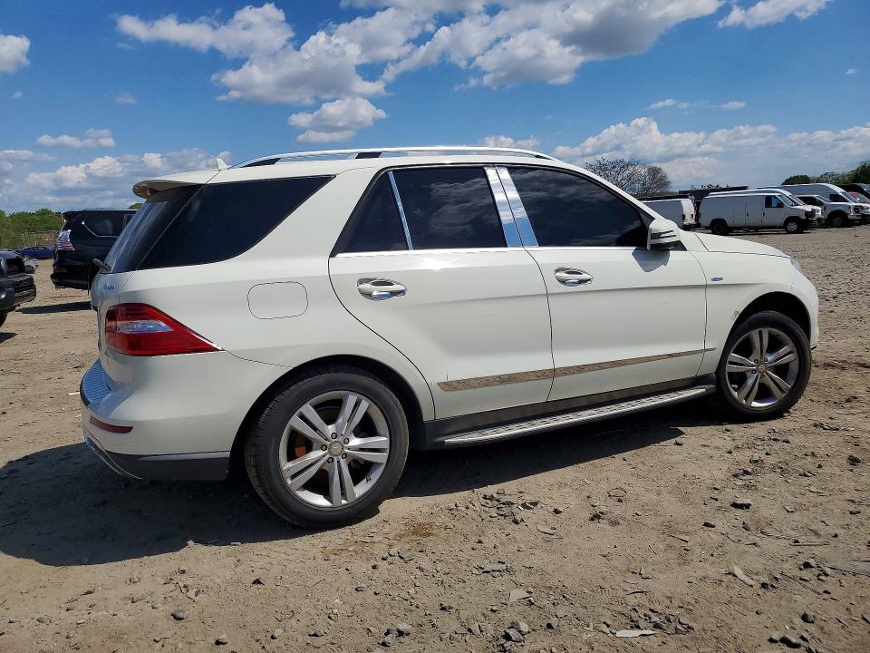 2012 Mercedes-benz Ml მანქანა იყიდება აუქციონზე, vin: 4JGDA5HB6CA007708, აუქციონის ნომერი: 50215606