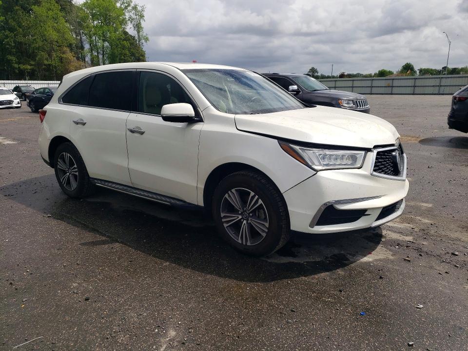 48567486 :رقم المزاد ، 5J8YD3H37HL001861 vin ، 2017 Acura Mdx مزاد بيع