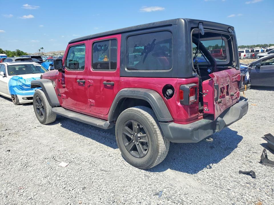 Aukcja sprzedaży 2022 Jeep Wrangler Unlimited, vin: 1C4HJXDG9NW109173, numer aukcji: 50229126