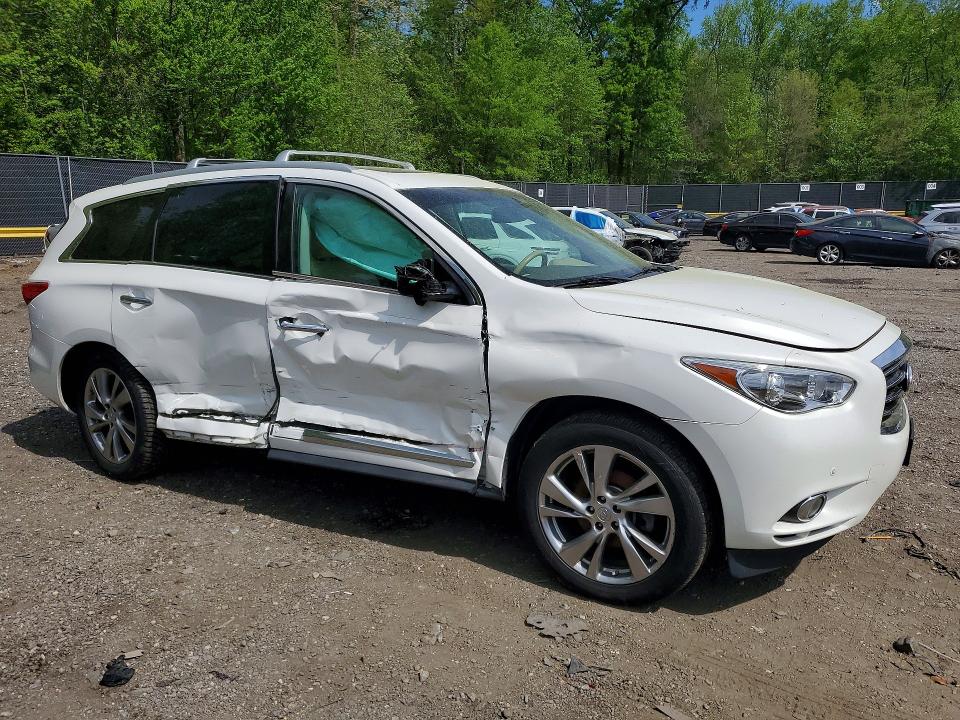 49235266 :رقم المزاد ، 5N1AL0MM6DC347776 vin ، 2013 Infiniti Jx35 مزاد بيع