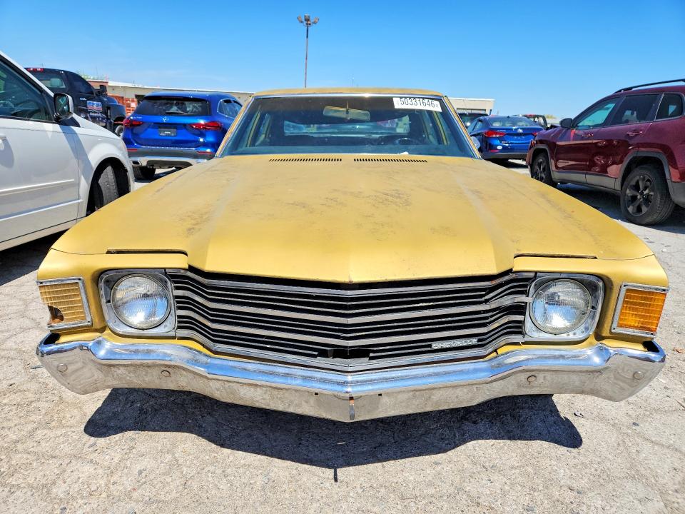 Auction sale of the 1972 Chevrolet Chevelle, vin: 1D69H2K522270, lot number: 50331646