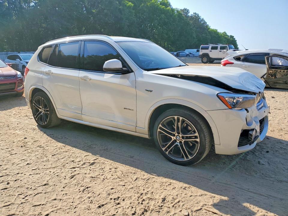 2017 Bmw X3 მანქანა იყიდება აუქციონზე, vin: 5UXWZ7C51H0V85701, აუქციონის ნომერი: 50855886