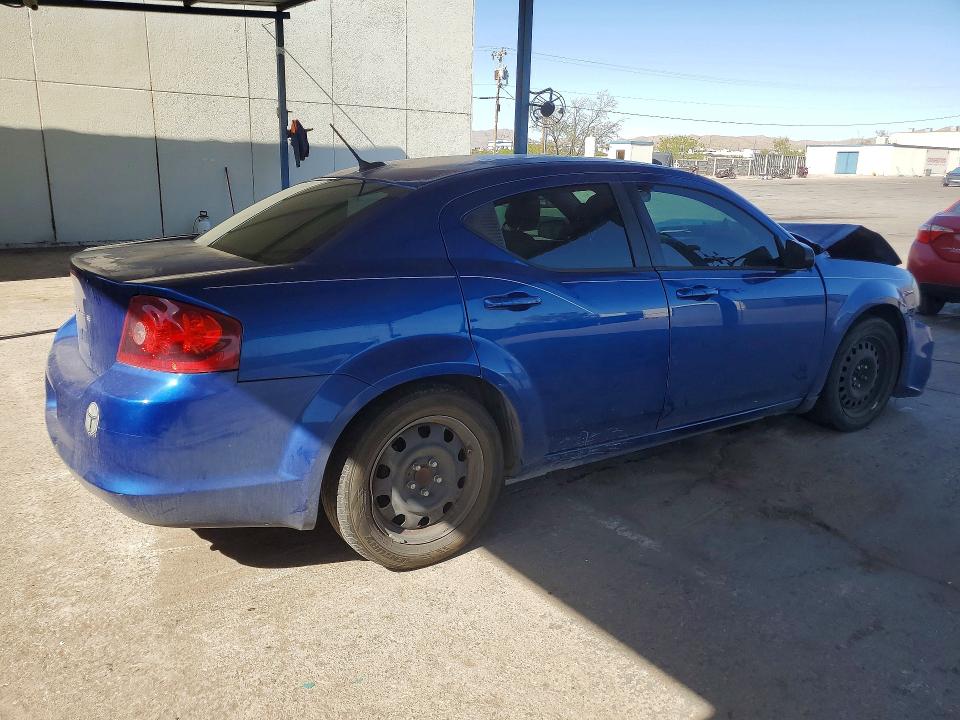50277656 :رقم المزاد ، 1C3CDZAB7EN201186 vin ، 2014 Dodge Avenger مزاد بيع