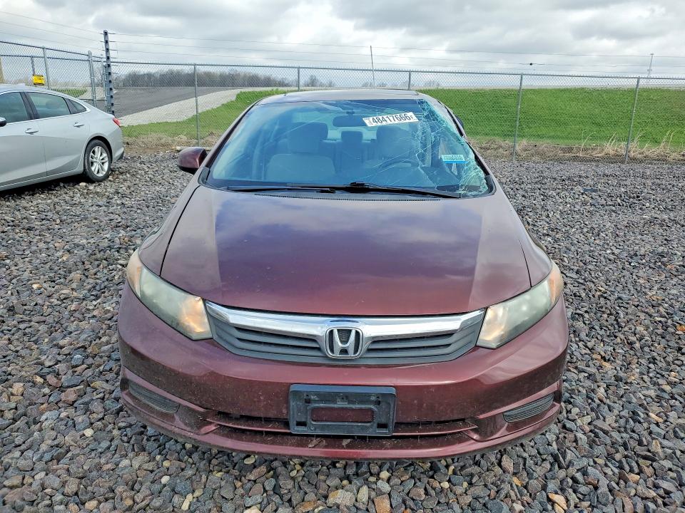2012 Honda Civic მანქანა იყიდება აუქციონზე, vin: 2HGFB2F86CH545778, აუქციონის ნომერი: 48417666
