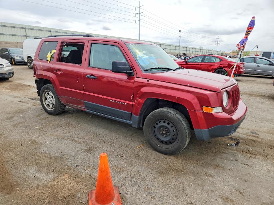 Auction sale of the 2016 Jeep Patriot, vin: 1C4NJPBA3GD536252, lot number: 49728626