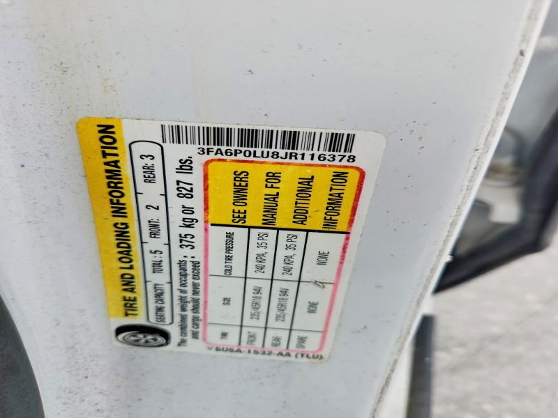 Продажа на аукционе авто 2018 Ford Fusion, vin: 3FA6P0LU8JR116378, номер лота: 48014206