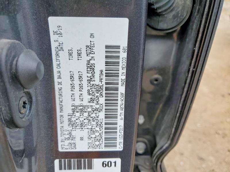 Aukcja sprzedaży 2020 Toyota Tacoma, vin: 3TMCZ5AN5LM305411, numer aukcji: 51163336