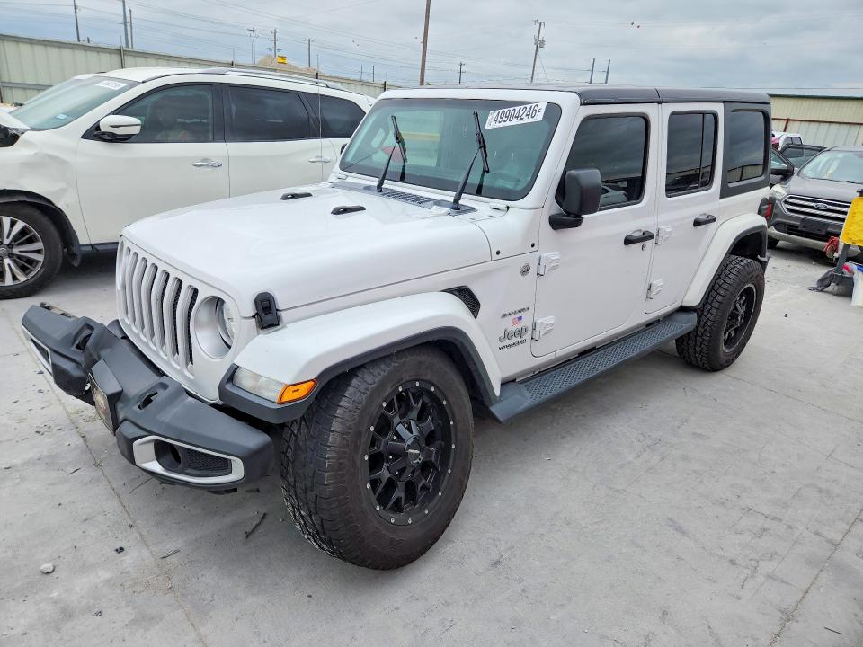 2020 Jeep Wrangler Unlimited მანქანა იყიდება აუქციონზე, vin: 1C4HJXEN2LW204412, აუქციონის ნომერი: 49904246