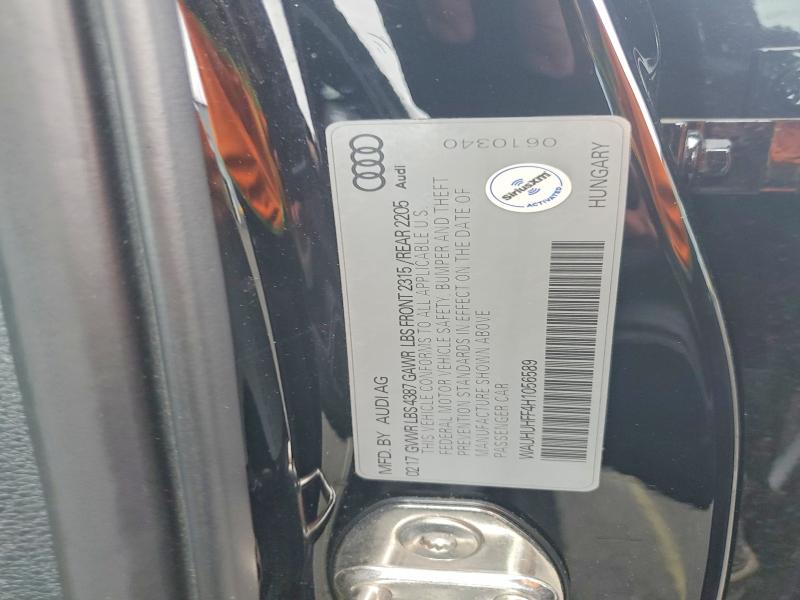 48791246 :رقم المزاد ، WAUHUHFF4H1056589 vin ، 2017 Audi A3 مزاد بيع