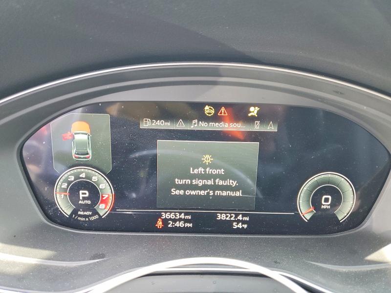 Aukcja sprzedaży 2021 Audi Q5, vin: WA1BAAFYXM2047615, numer aukcji: 48669436