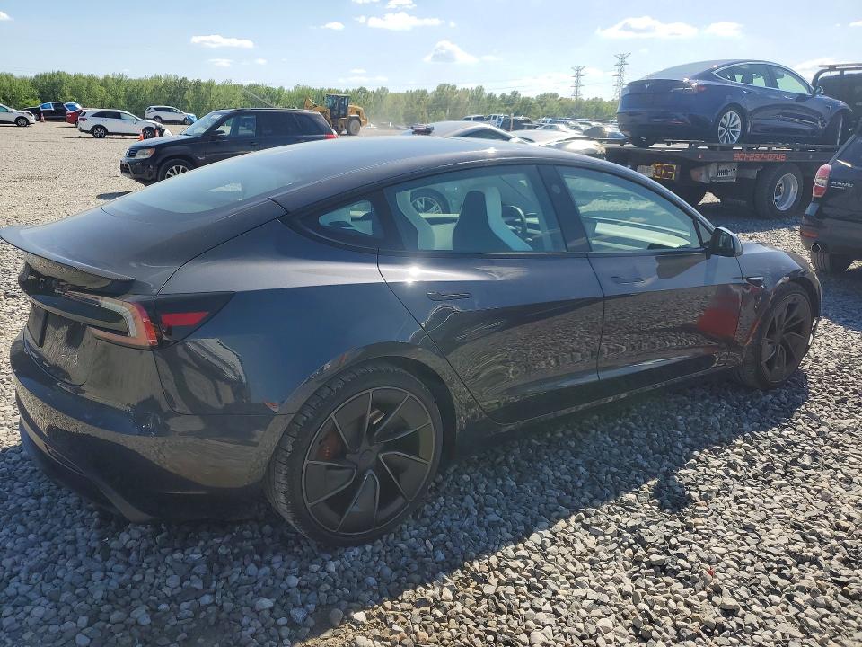 2024 Tesla Model 3 მანქანა იყიდება აუქციონზე, vin: 5YJ3E1ET7RF866347, აუქციონის ნომერი: 49339266