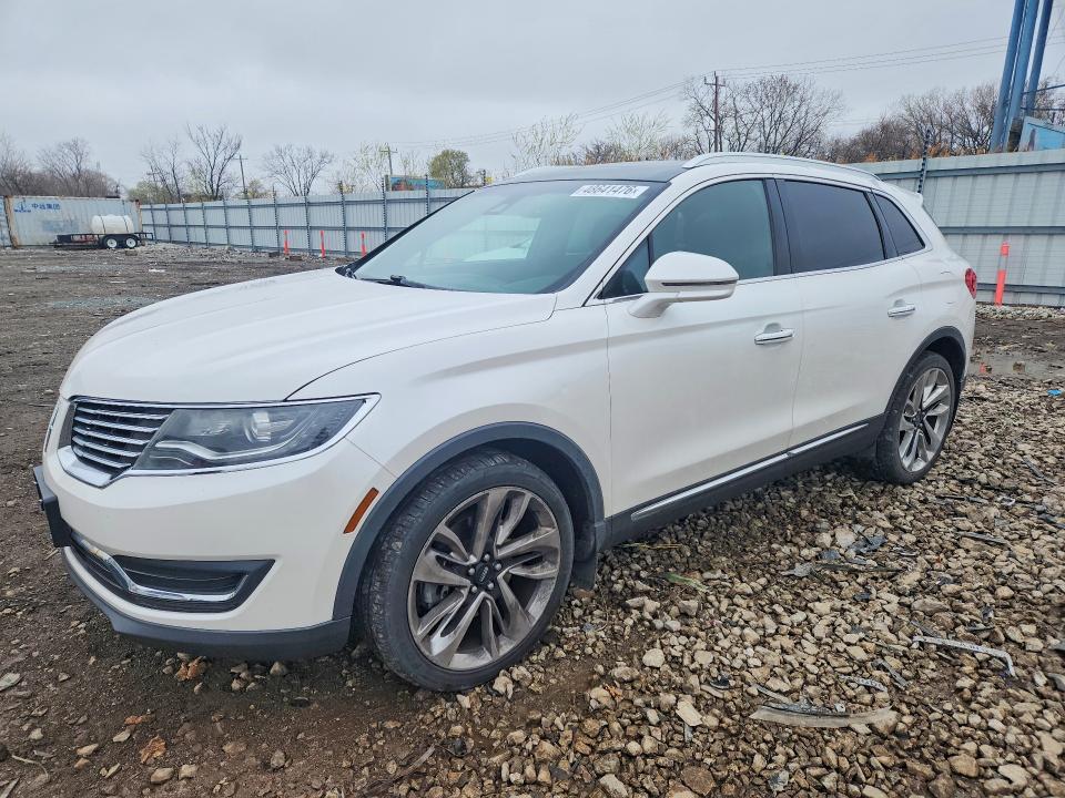 48641476 :رقم المزاد ، 2LMPJ6LP5HBL18388 vin ، 2017 Lincoln Mkx مزاد بيع