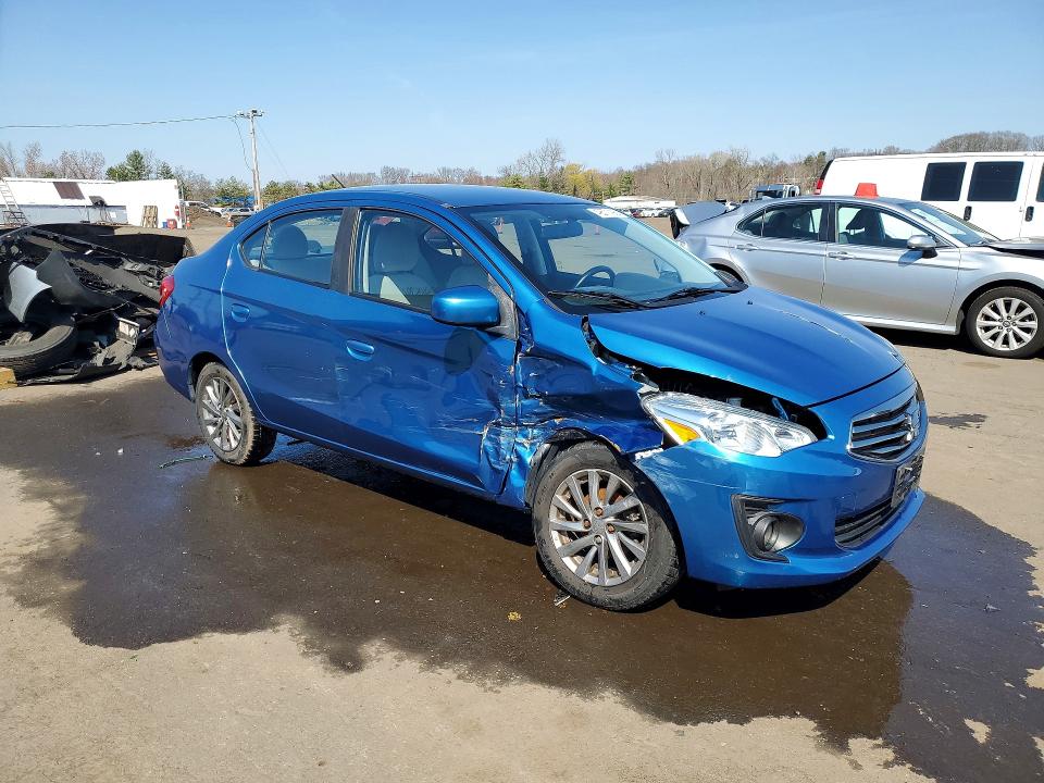 Продаж на аукціоні авто 2018 Mitsubishi Mirage, vin: ML32F3FJ8JHF04247, номер лоту: 49571496