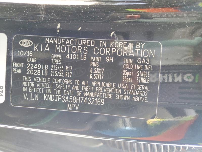 Продажа на аукционе авто 2017 Kia Soul, vin: KNDJP3A58H7432169, номер лота: 48523226