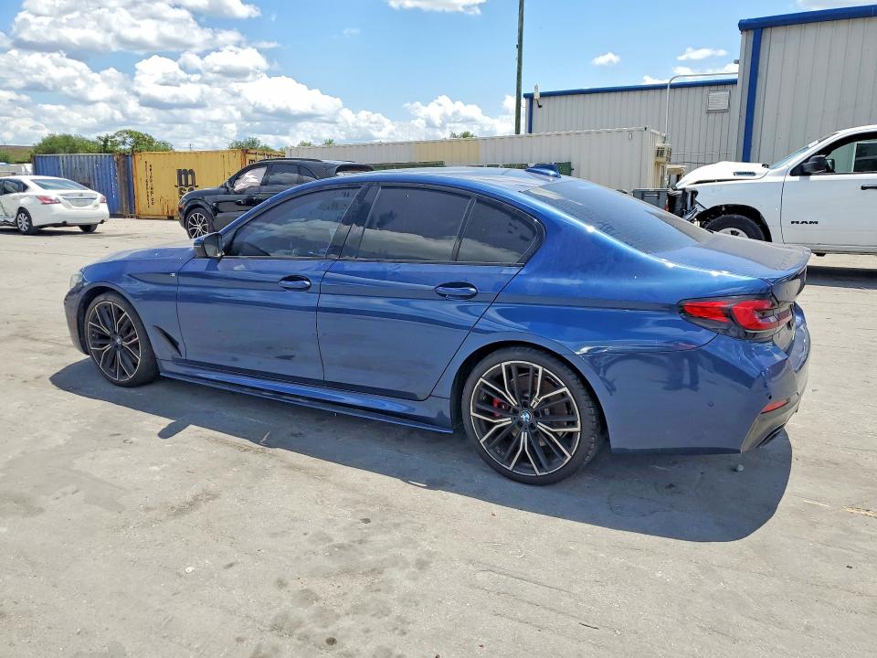 51254686 :رقم المزاد ، WBA53BH09MCF79216 vin ، 2021 Bmw 530 مزاد بيع