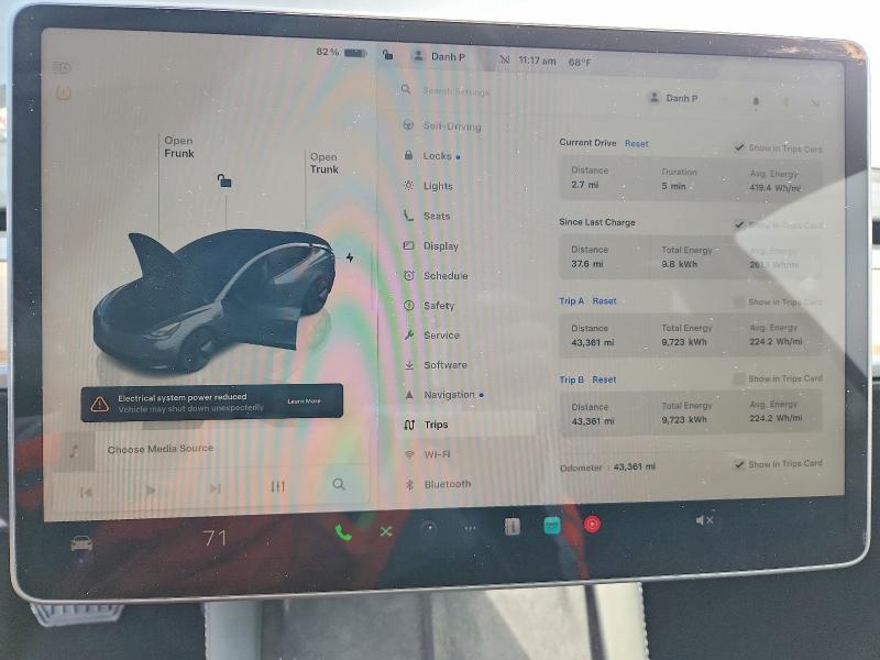 2023 Tesla Model 3 მანქანა იყიდება აუქციონზე, vin: 5YJ3E1EA9PF672074, აუქციონის ნომერი: 49963916