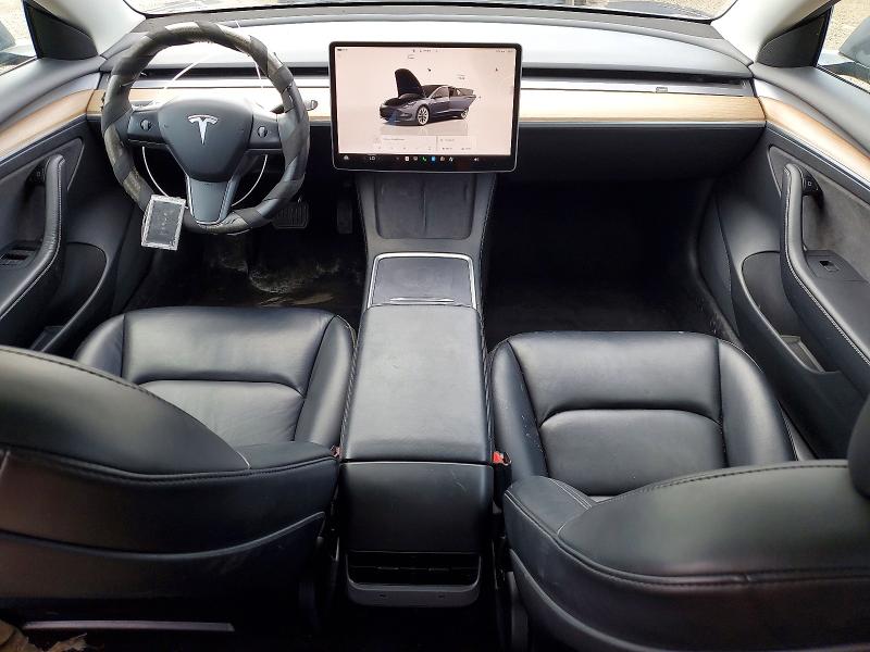 49898766 :رقم المزاد ، 5YJ3E1EA4NF287518 vin ، 2022 Tesla Model 3 مزاد بيع