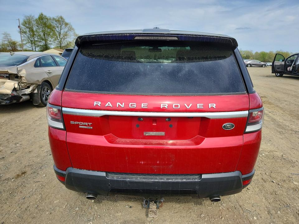 2015 Land Rover Range Rover Sport მანქანა იყიდება აუქციონზე, vin: SALWR2VFXFA507640, აუქციონის ნომერი: 50313806