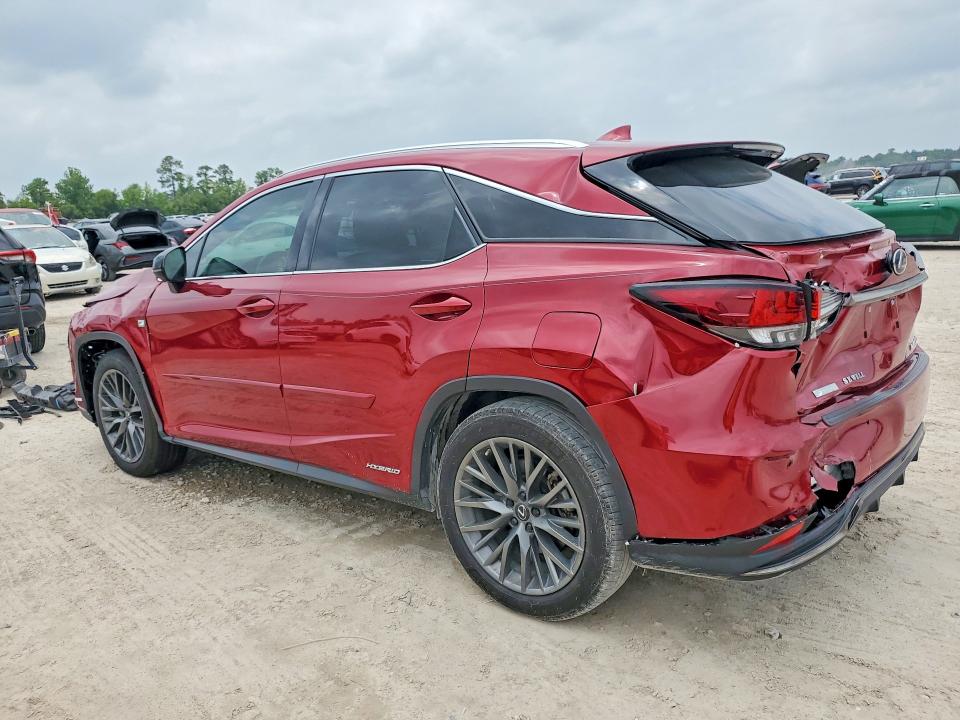Продажа на аукционе авто 2020 Lexus Rx 450h, vin: 2T2YGMDA0LC053327, номер лота: 51461156