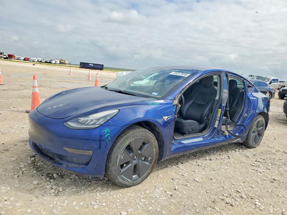 2019 Tesla Model 3 მანქანა იყიდება აუქციონზე, vin: 5YJ3E1EA1KF411854, აუქციონის ნომერი: 51017536