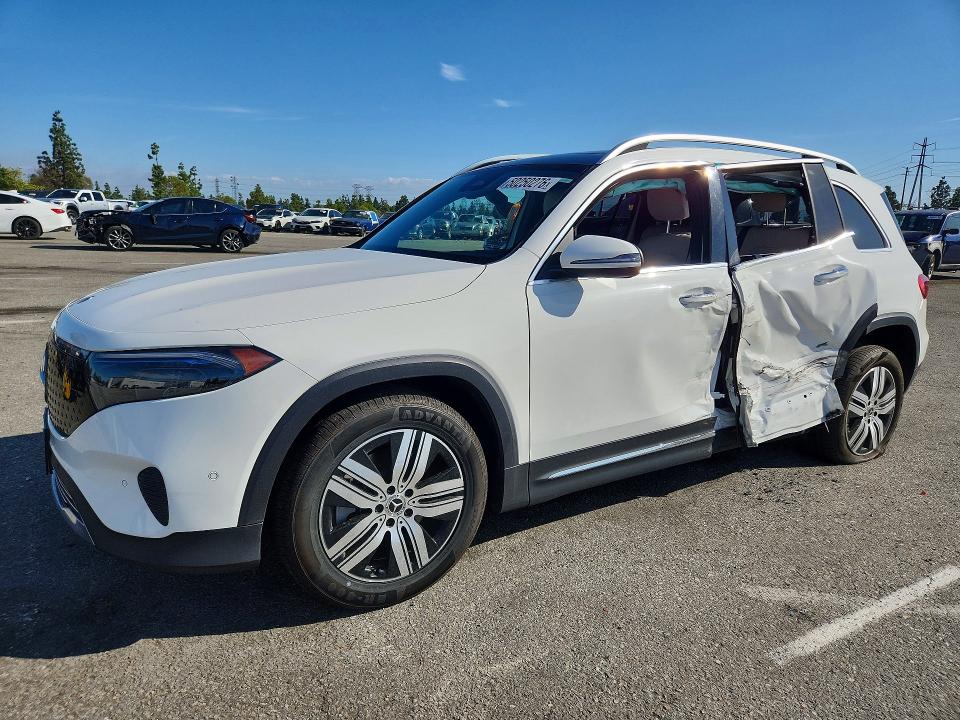 Aukcja sprzedaży 2024 Mercedes-benz Eqb, vin: W1N9M0CB1RN091457, numer aukcji: 50250276