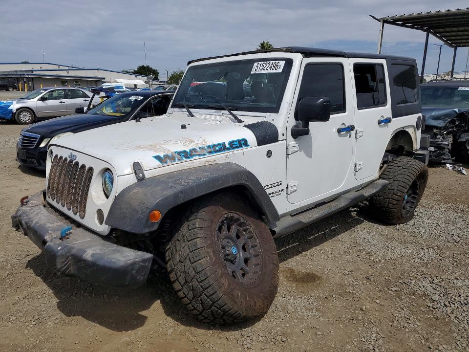 Продажа на аукционе авто 2017 Jeep Wrangler Unlimited, vin: 1C4HJWDG9HL596438, номер лота: 51522496