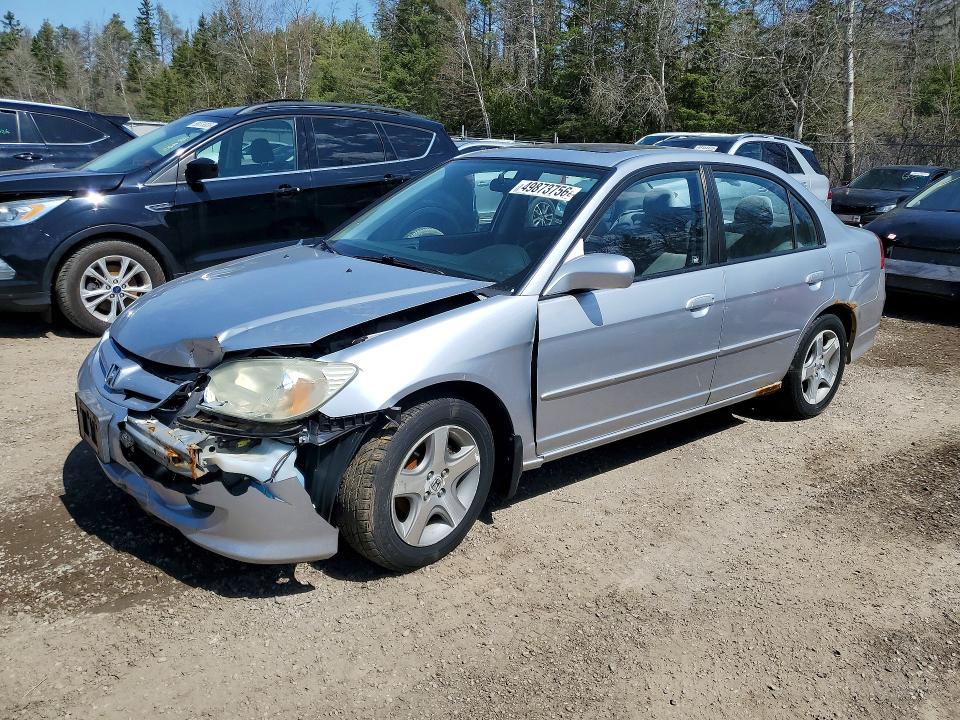 Продаж на аукціоні авто 2004 Honda Civic, vin: 2HGES16884H904989, номер лоту: 49873756