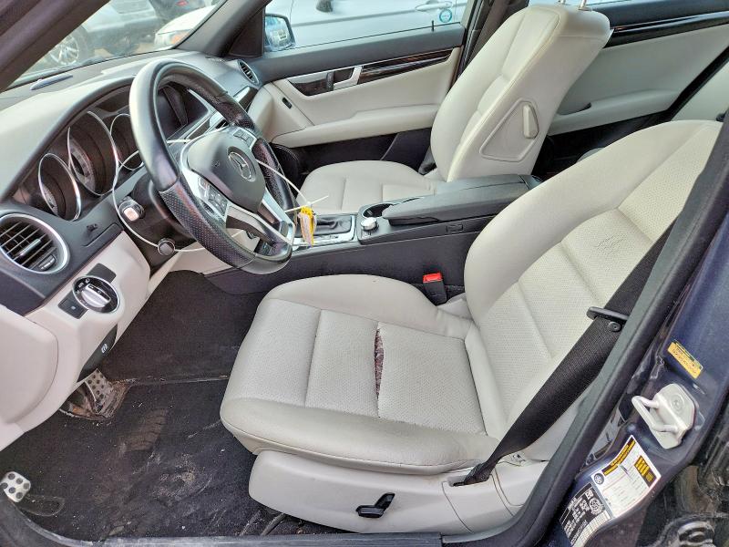 50416286 :رقم المزاد ، WDDGF8ABXEG191555 vin ، 2014 Mercedes-benz C مزاد بيع