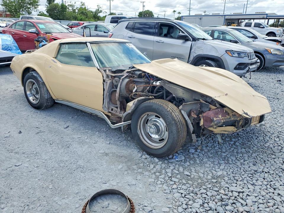 48146606 :رقم المزاد ، 1Z37L6S432494 vin ، 1976 Chevrolet Corvette مزاد بيع