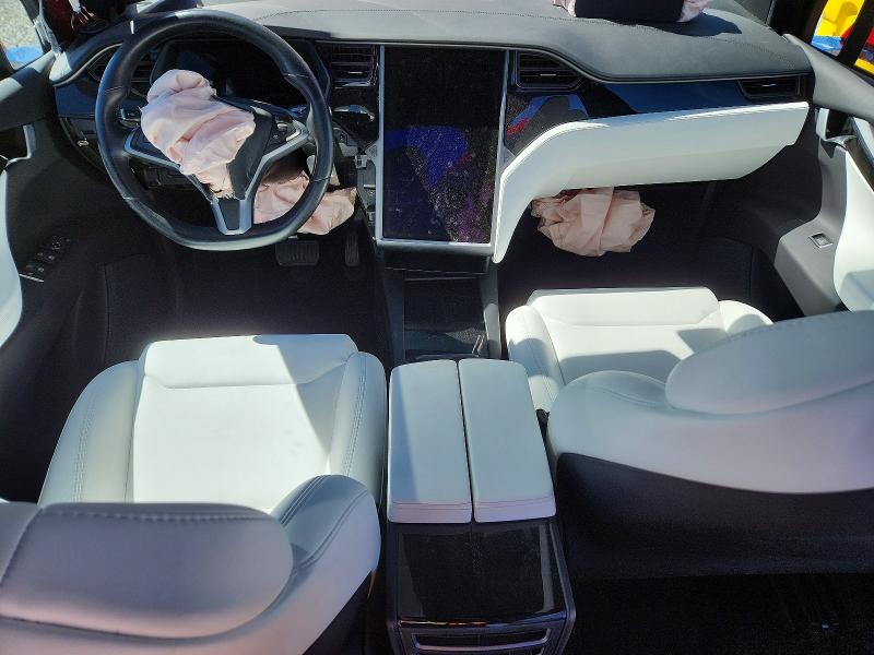 2018 Tesla Model X მანქანა იყიდება აუქციონზე, vin: 5YJXCBE27JF109344, აუქციონის ნომერი: 48774266