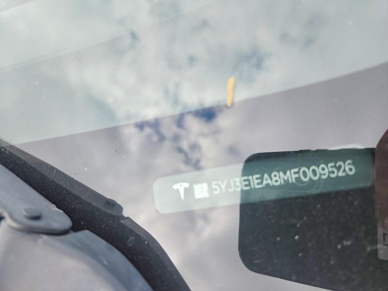 Aukcja sprzedaży 2021 Tesla Model 3, vin: 5YJ3E1EA8MF009526, numer aukcji: 48502206