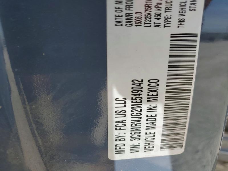Продажа на аукционе авто 2021 Ram Promaster 3500, vin: 3C6MRVJG2ME549042, номер лота: 50554806