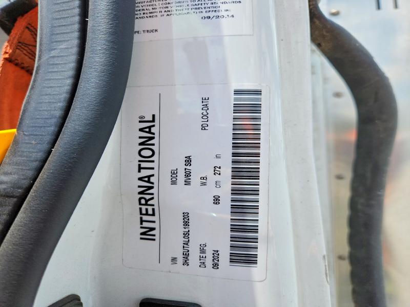Продажа на аукционе авто 2025 International Mv607, vin: 3HAEUTAL0SL199203, номер лота: 50072906