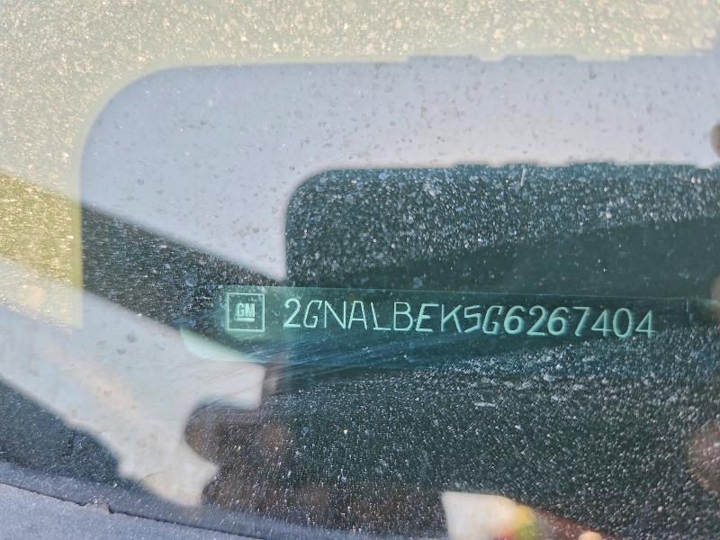 51585446 :رقم المزاد ، 2GNALBEK5G6267404 vin ، 2016 Chevrolet Equinox مزاد بيع