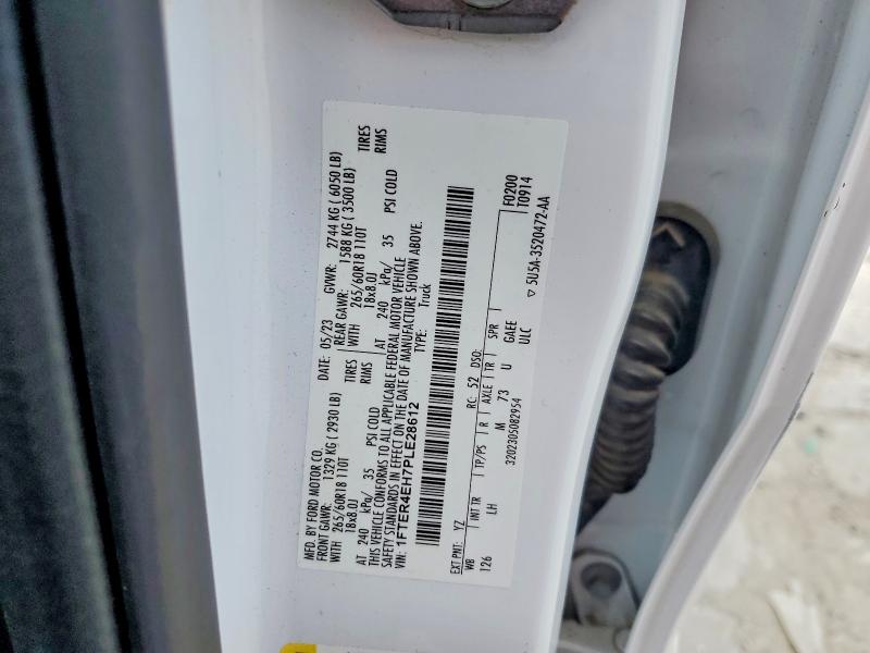 Продаж на аукціоні авто 2023 Ford Ranger, vin: 1FTER4EH7PLE28612, номер лоту: 48523416