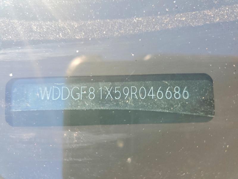 2009 Mercedes-benz C მანქანა იყიდება აუქციონზე, vin: WDDGF81X59R046686, აუქციონის ნომერი: 50329196