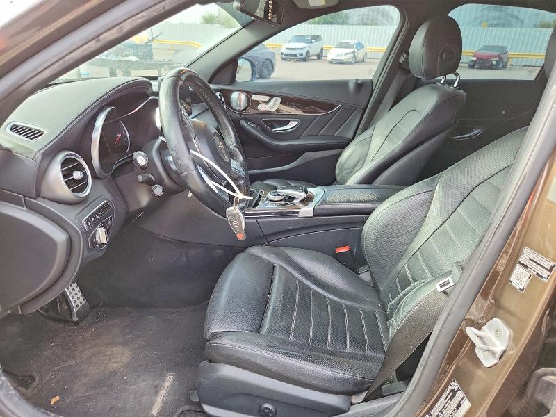 49410576 :رقم المزاد ، 55SWF6GB8FU042265 vin ، 2015 Mercedes-benz C مزاد بيع