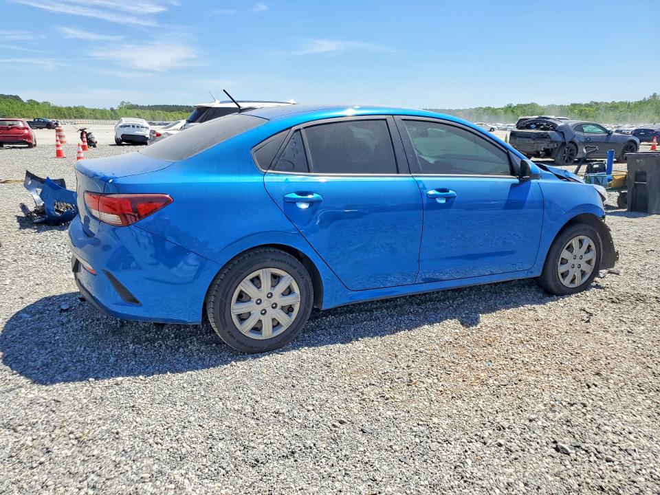 49981166 :رقم المزاد ، 3KPA24AD2NE455020 vin ، 2022 Kia Rio مزاد بيع