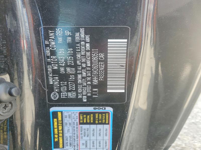 Продаж на аукціоні авто 2013 Hyundai Genesis Coupe, vin: KMHHT6KD6DU080511, номер лоту: 51853286