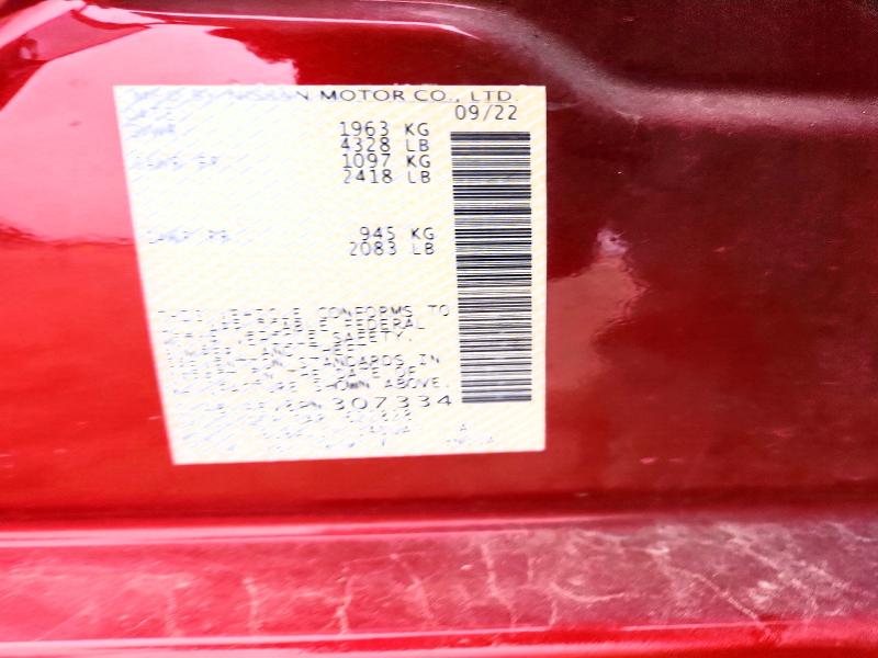 Aukcja sprzedaży 2023 Nissan Altima, vin: 1N4BL4EV8PN307334, numer aukcji: 50918866